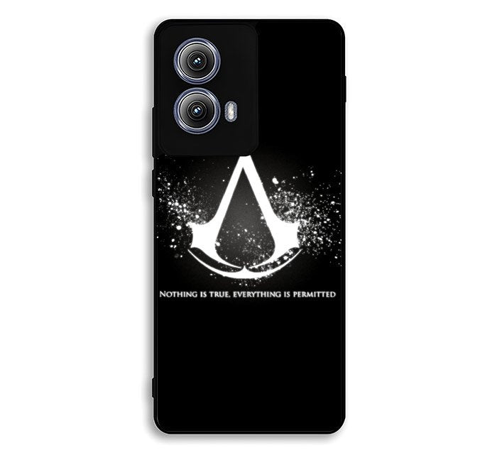 Assassins Creed Symbol Glow Motorola Moto Edge 2024 Case OV4339