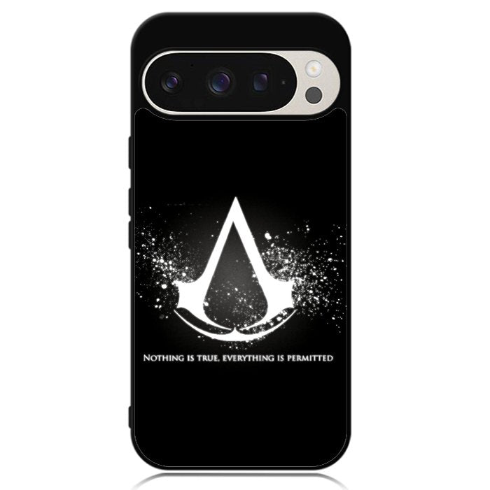Assassins Creed Symbol Glow Google Pixel 9 | Pixel 9 Pro Case