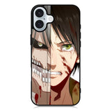 attack on titan eren iPhone 16 Case QC0660