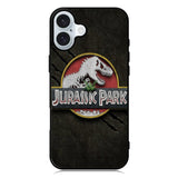 jurassic park Logo iPhone 16 Plus Case QC0662