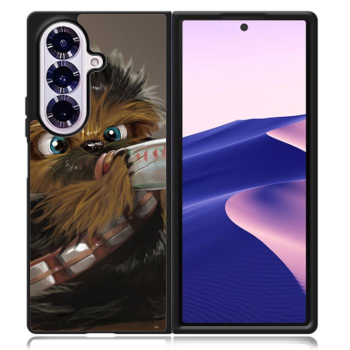 star wars Chewbacca Samsung Galaxy Z Fold 7 Case OV0664