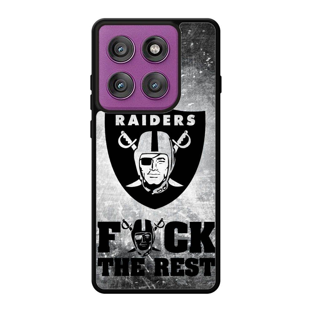oakland raiders logo 8th Motorola Moto Edge 60 Pro Case