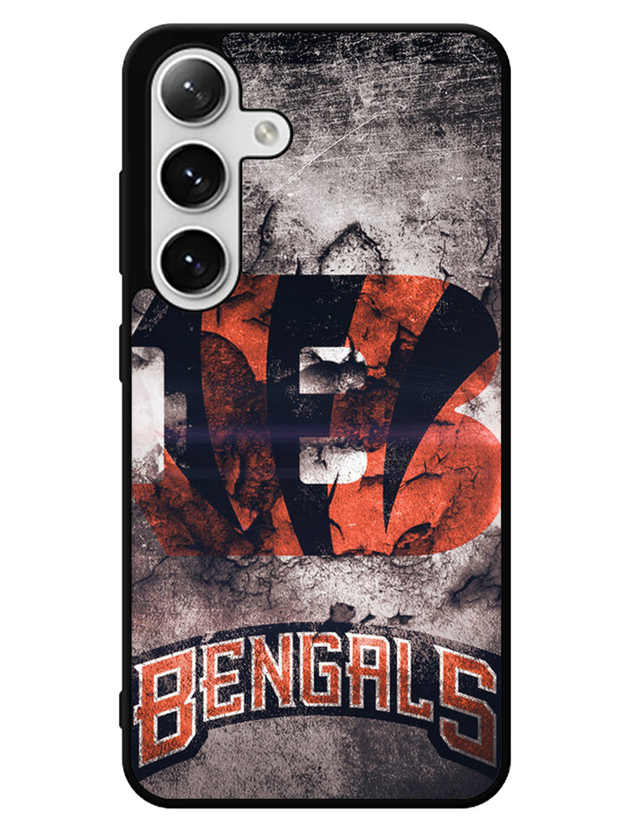Cincinnati Bengals Logo Samsung Galaxy S24 5G Case
