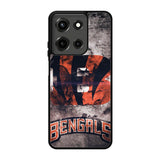 Cincinnati Bengals Logo Motorola Moto G 5G 2025 Case OV1968