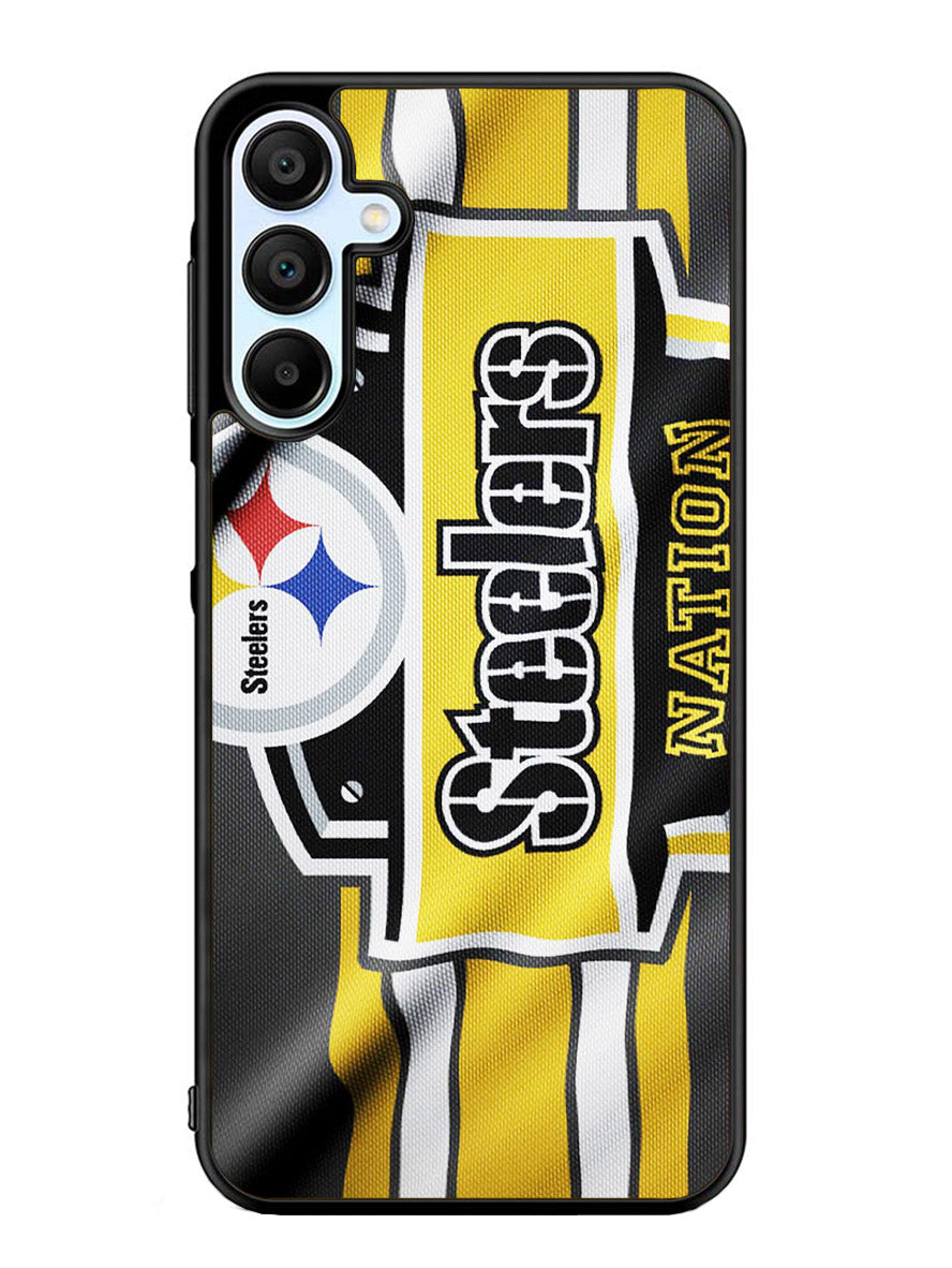 Pittsburgh Steelers Nation Samsung Galaxy A25 5G Case