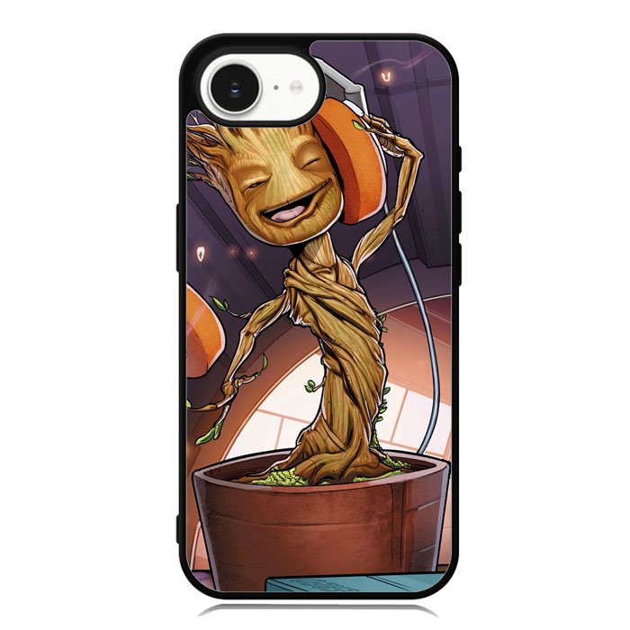 guardian of galaxy baby groot iPhone 16e Case OV0675