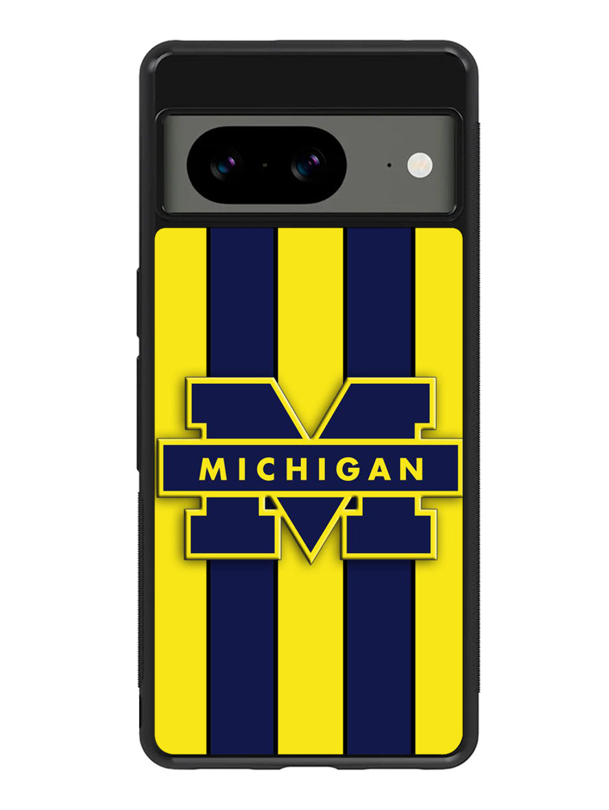 michigan wolverines logo Google Pixel 8 Case QC3309