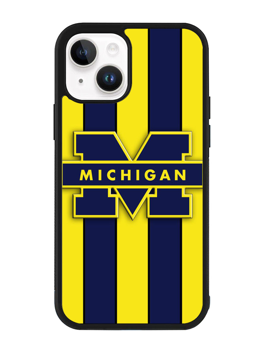 michigan wolverines logo iPhone 15 Case OV3309