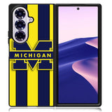 michigan wolverines logo Samsung Galaxy Z Fold 7 Case OV3309