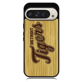 detroit tigers logo wood Google Pixel 10 Pro XL Case OV4689