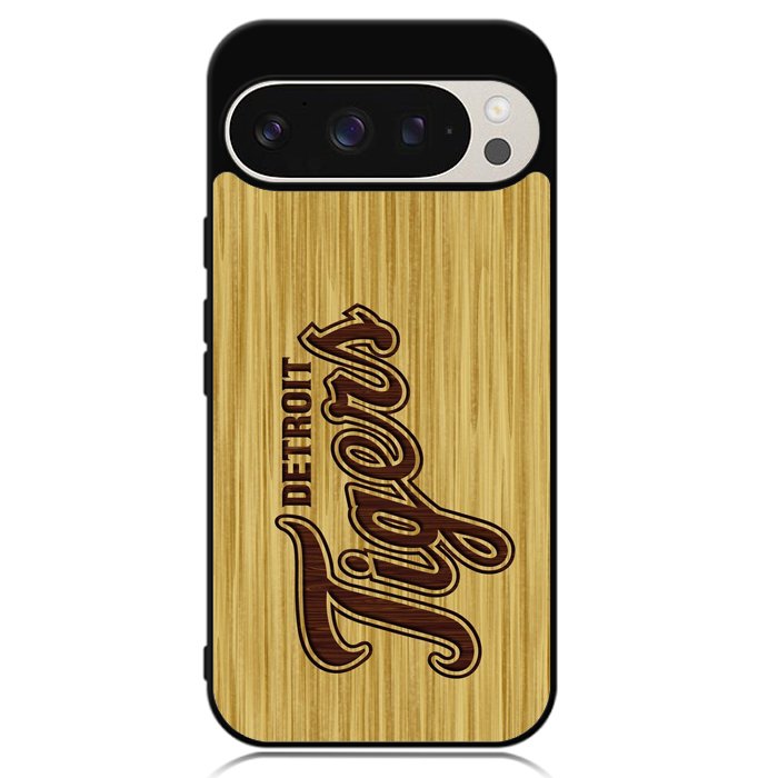 detroit tigers logo wood Google Pixel 9 | Pixel 9 Pro Case OV4689