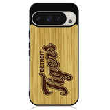 detroit tigers logo wood Google Pixel 9 Pro XL Case OV4689