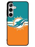 miami dolphins logo Samsung Galaxy S25 5G Case