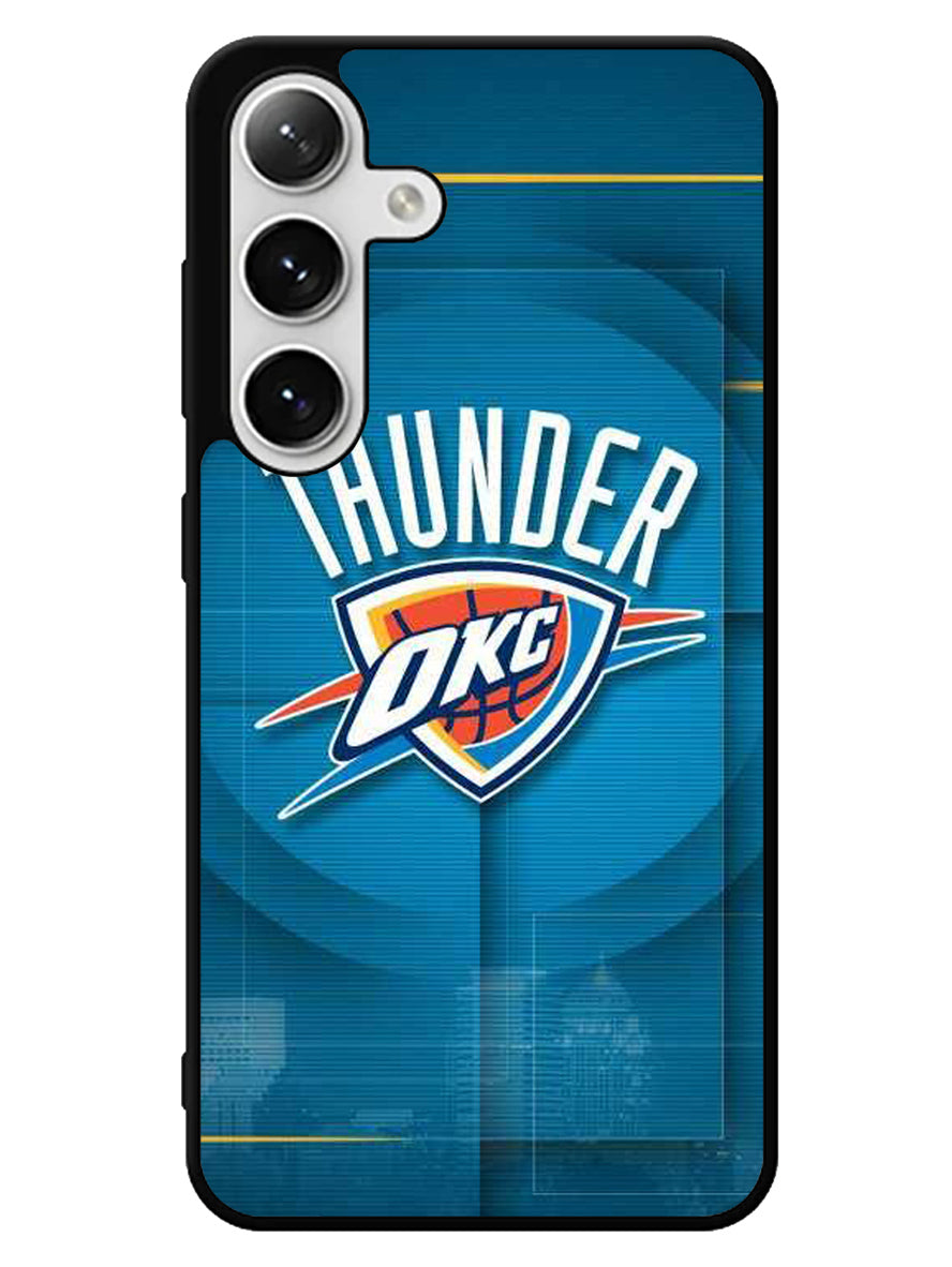 Oklahoma City Thunder Logo Samsung Galaxy S24 5G Case