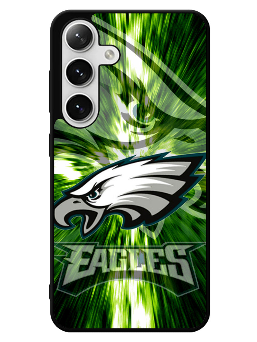 Philadelphia Eagles Green Logo Samsung Galaxy S25 5G Case