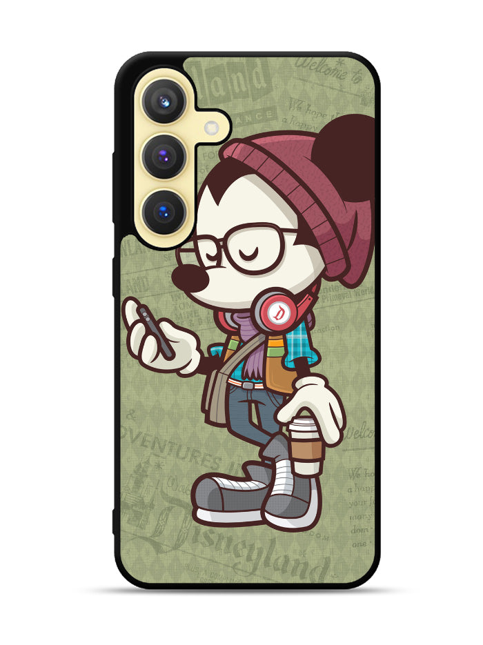 mickey mouse hipster Samsung Galaxy S23 5G Case QC3276