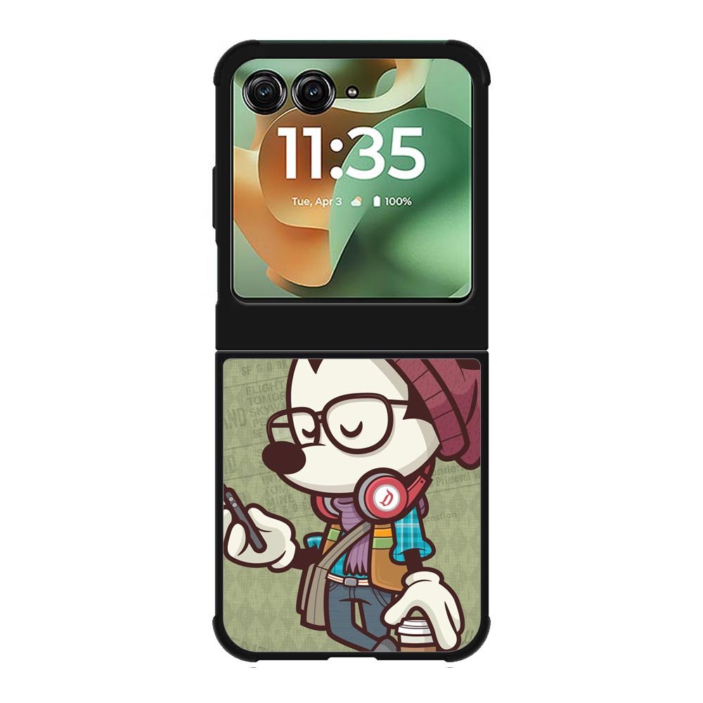 mickey mouse hipster Motorola Moto RAZR 2025 Case OV3276
