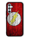 Flash SUperhero Logo on Wood Samsung Galaxy A14 5G Case QC0690