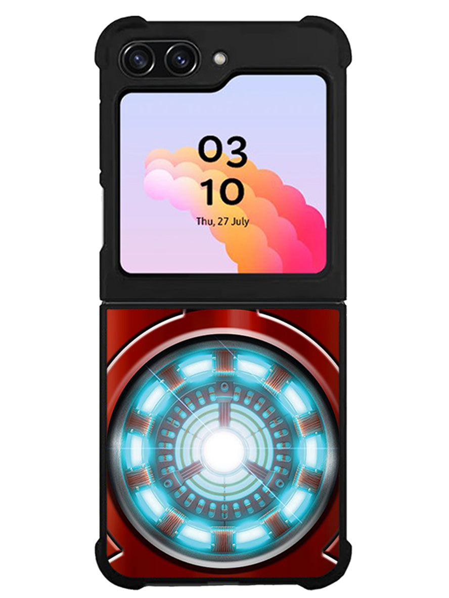 Ironman Armor Arc Reactor Samsung Galaxy Z Flip 5 5G 2023 Case