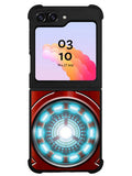 Ironman Armor Arc Reactor Samsung Galaxy Z Flip 5 5G 2023 Case