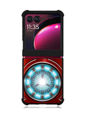 Ironman Armor Arc Reactor Motorola Moto Razr Plus 2023 , Moto Razr+ 2023 Case