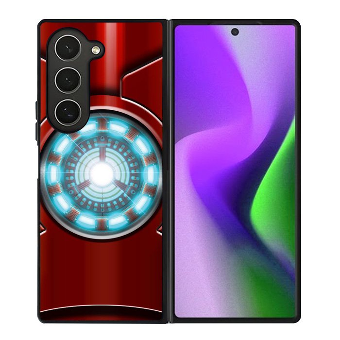 Ironman Armor Arc Reactor Samsung Galaxy Z Fold 6 Case
