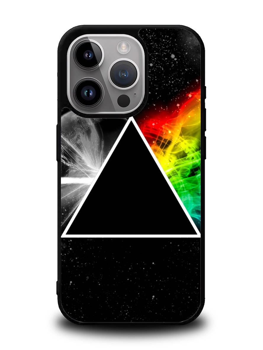 Pink Floyd Prism Rainbows Dark Side iPhone 16 Pro Case