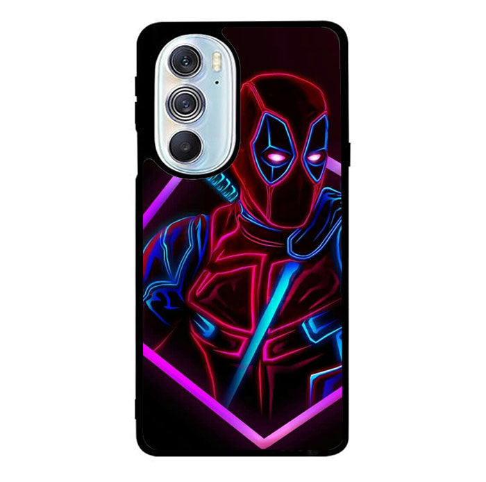 Deadpool Neon Motorola Moto Edge 2022 Case