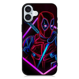 Deadpool Neon iPhone 16 Case