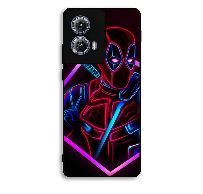 Deadpool Neon Motorola Moto Edge 2024 Case OV2488