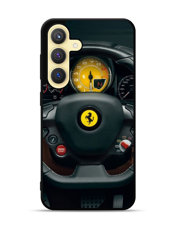 Red Ferrari Logo Samsung Galaxy S24 5G Case OV0479