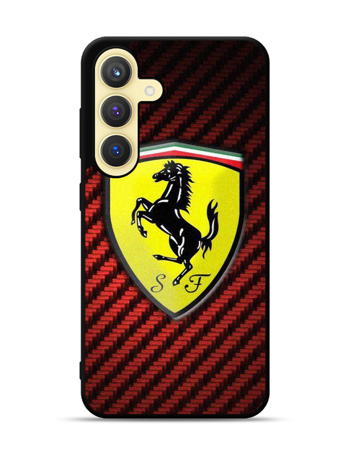 ferrari Logo Samsung Galaxy S24 Plus 5G , Samsung Galaxy S24+ 5G Case OV0481