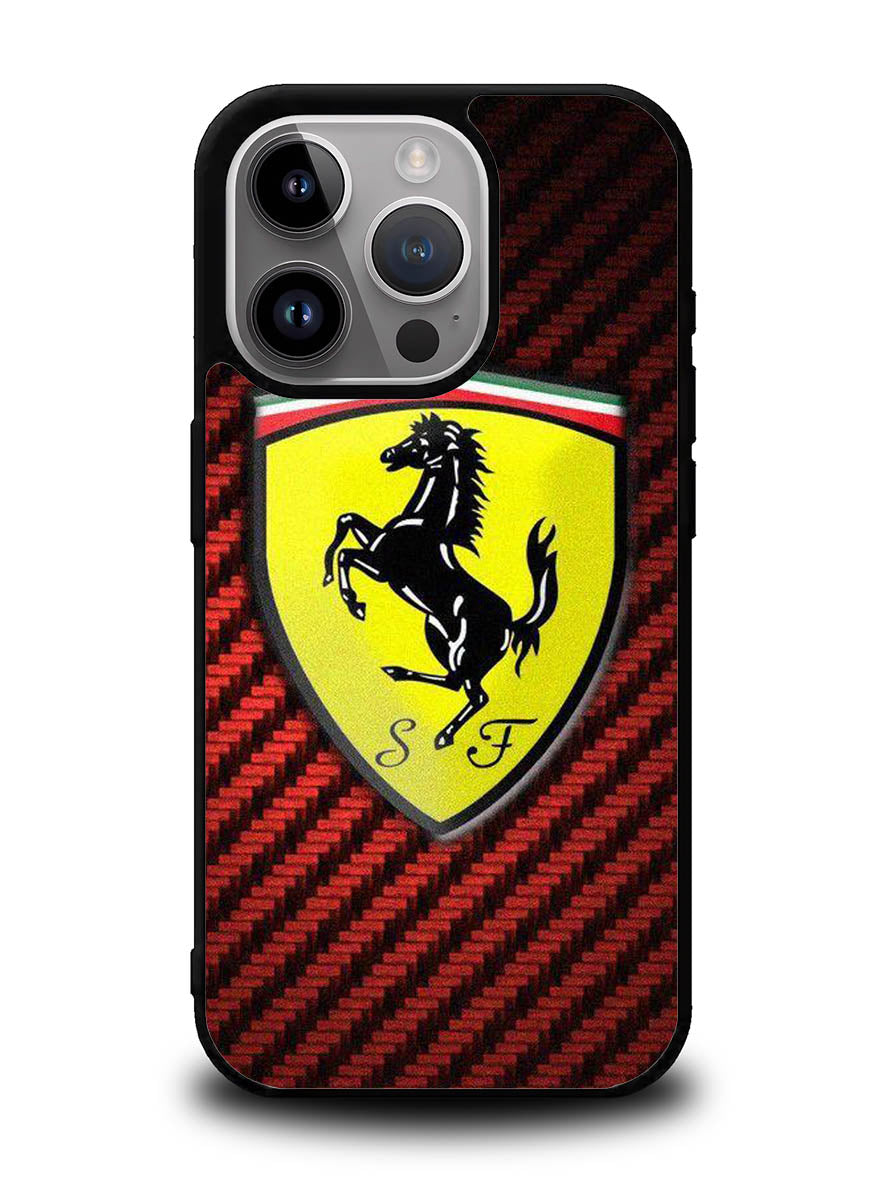ferrari Logo iPhone 14 Pro Max Case QC0481