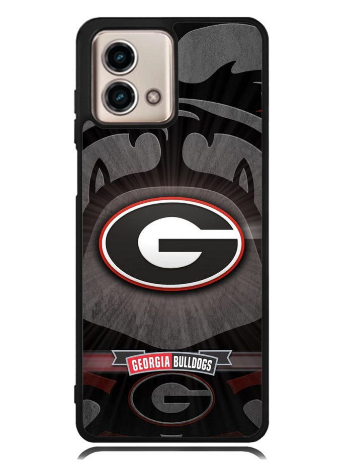 university georgia bulldogs Logo 1st Motorola Moto G Stylus 5G 2023 Case