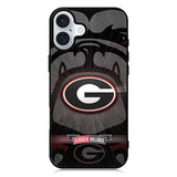 university georgia bulldogs Logo 1st iPhone 16 Case