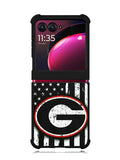 university georgia bulldogs 2nd Motorola Moto Razr Plus 2023 , Moto Razr+ 2023 Case
