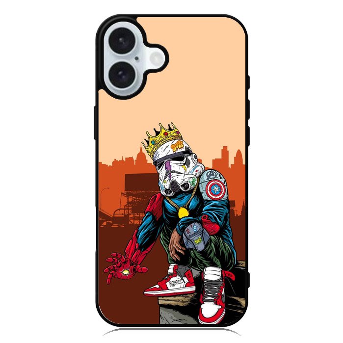 star wars stormtroopers hypebeast iPhone 16 Case QC0514