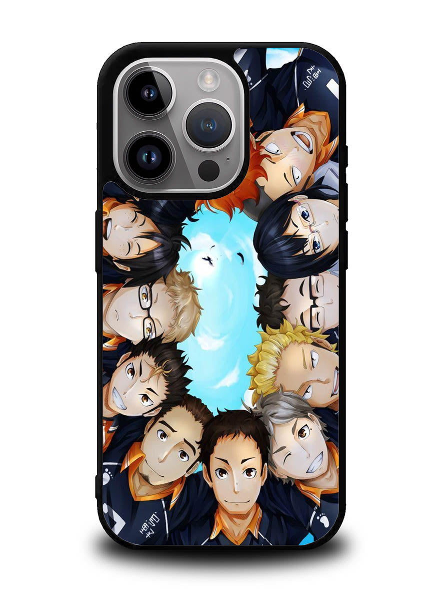 haikyuu team karasuno iPhone 14 Pro Case QC5063