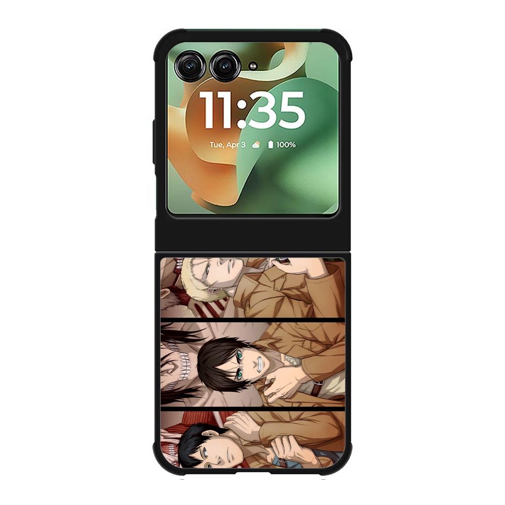 attack on titan Motorola Moto RAZR 2025 Case OV3921