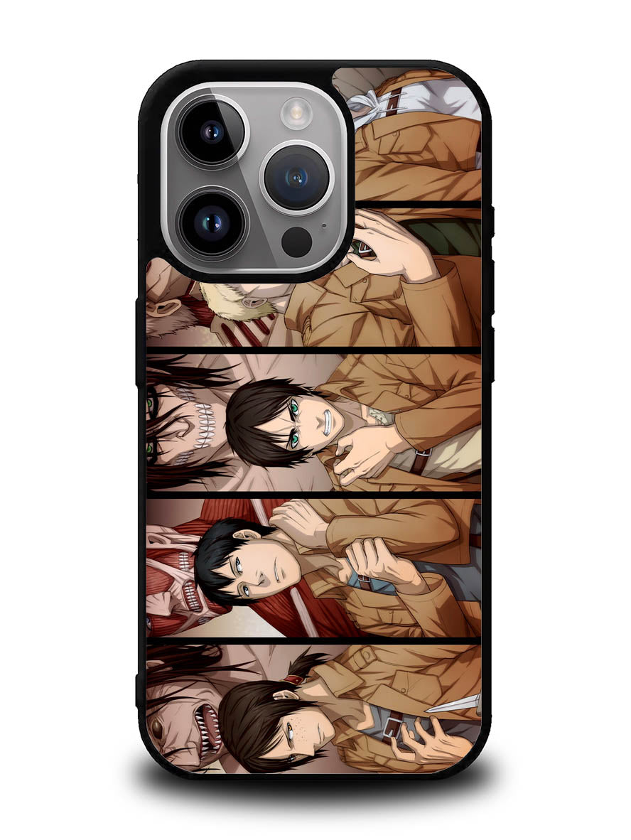 attack on titan iPhone 14 Pro Max Case QC3921