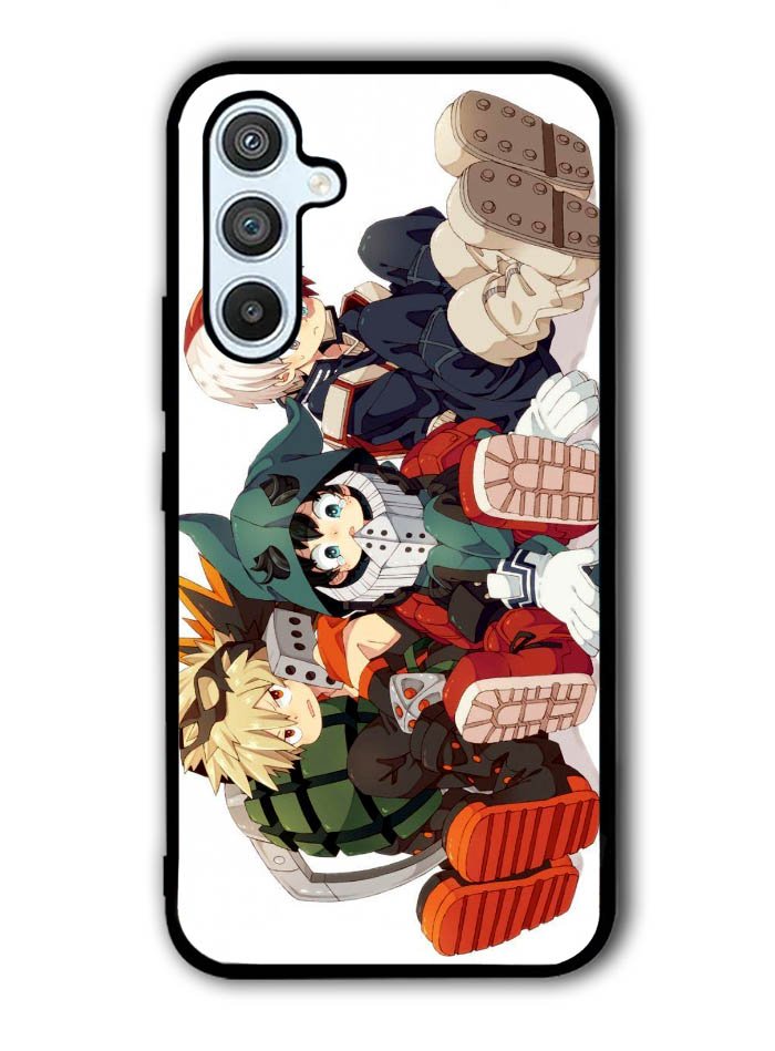 My Hero Academia Deku X Bakugou X Todoroki Samsung Galaxy A54 5G Case OV3197