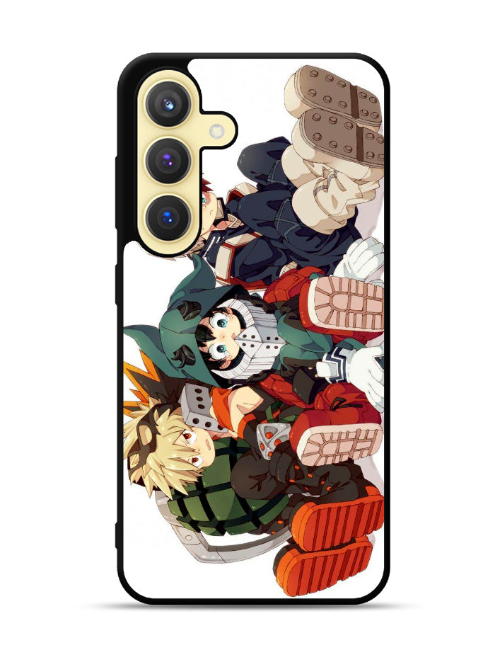 My Hero Academia Deku X Bakugou X Todoroki Samsung Galaxy S24 FE 5G Case OV3197
