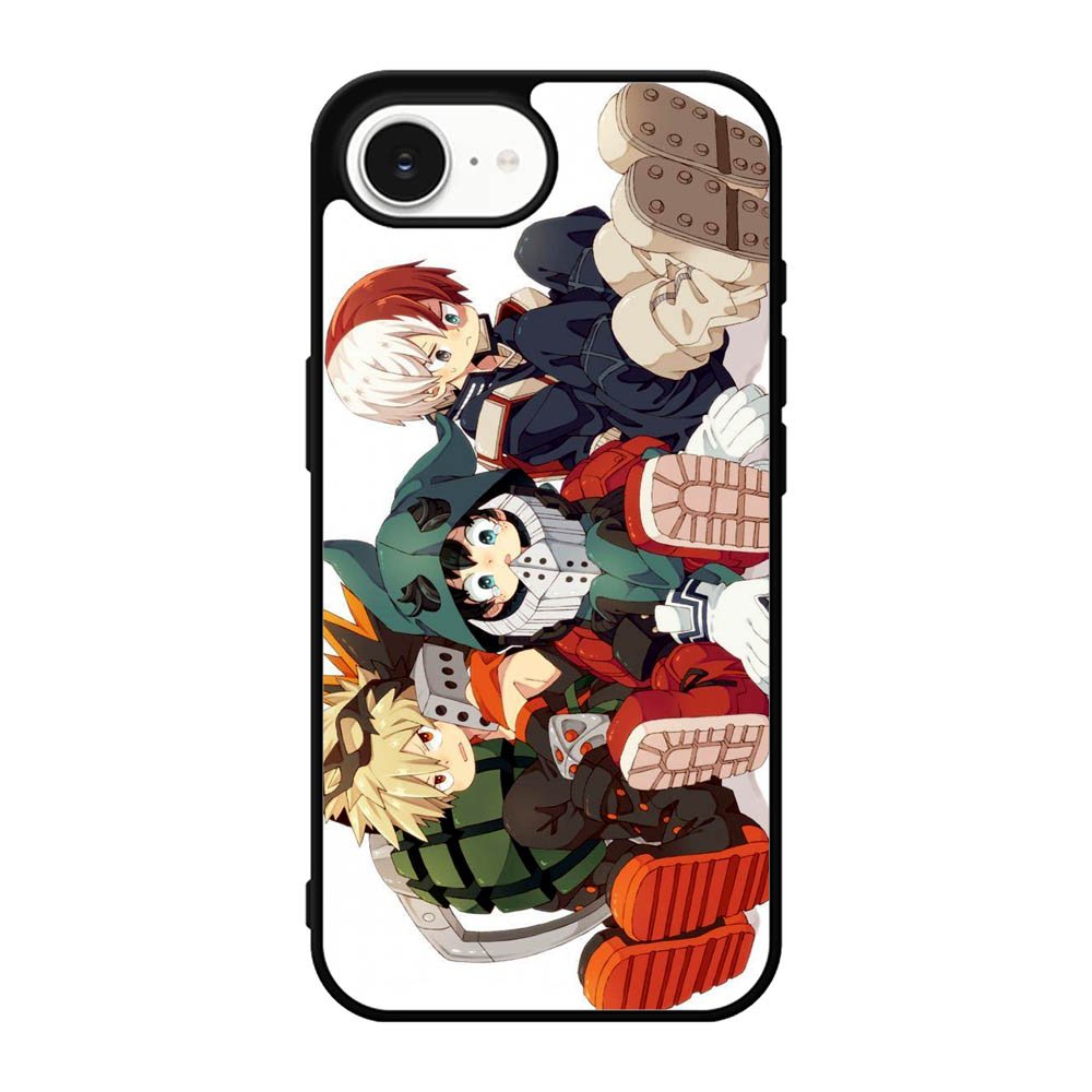 My Hero Academia Deku X Bakugou X Todoroki iPhone 17e Case OV3197