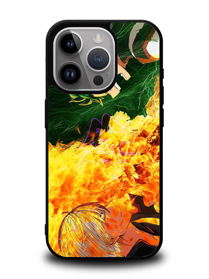 My Hero Academia Deku X Todoroki iPhone 14 Pro Case QC3200