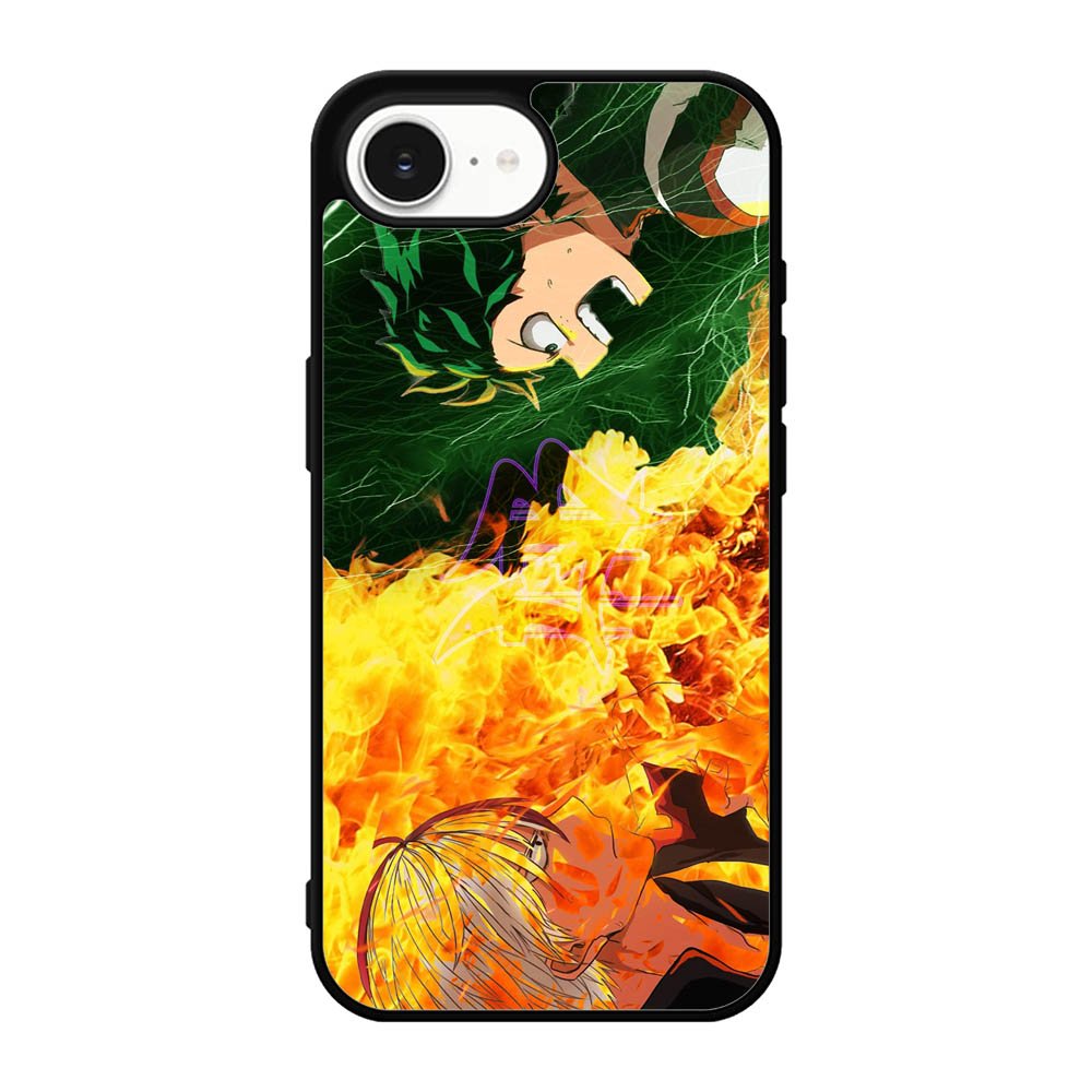 My Hero Academia Deku X Todoroki iPhone 17e Case QC3200