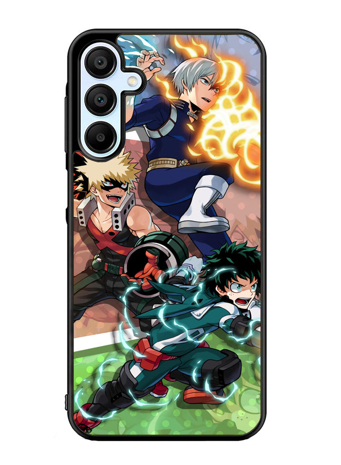 My Hero Academia Deku X Bakugou X Todoroki Samsung Galaxy A35 5G Case OV3198