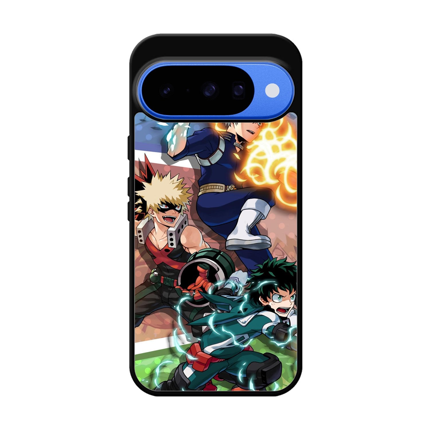 My Hero Academia Deku X Bakugou X Todoroki Google Pixel 10 Case QC3198