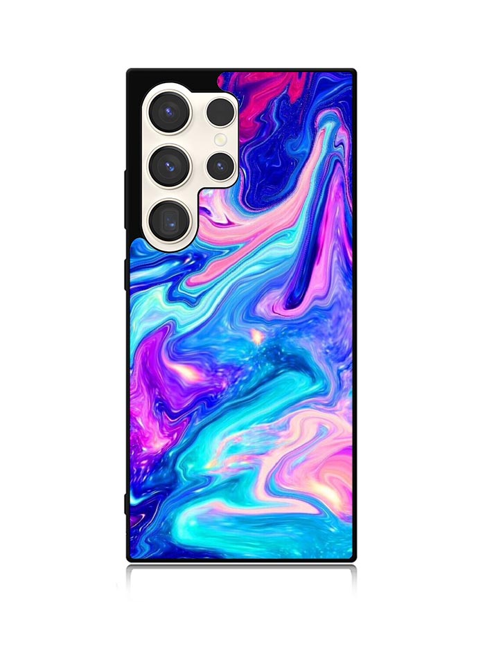 Neon Paint Mixture Samsung Galaxy S23 Ultra 5G Case QC3148