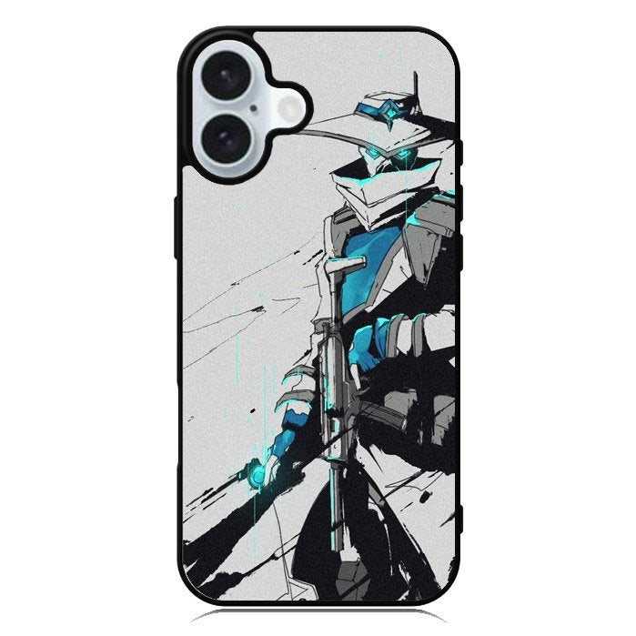 valorant cypher iPhone 16 Plus Case QC2118