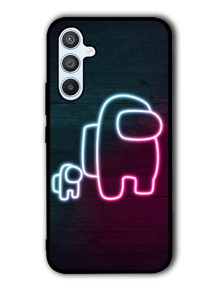 among us neon Samsung Galaxy A54 5G Case OV7408